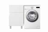 Комплект мебели ESTET Dallas Luxe 1000х482 левосторонний напольный 2 ящика (ШхГхВ) 358х476х860