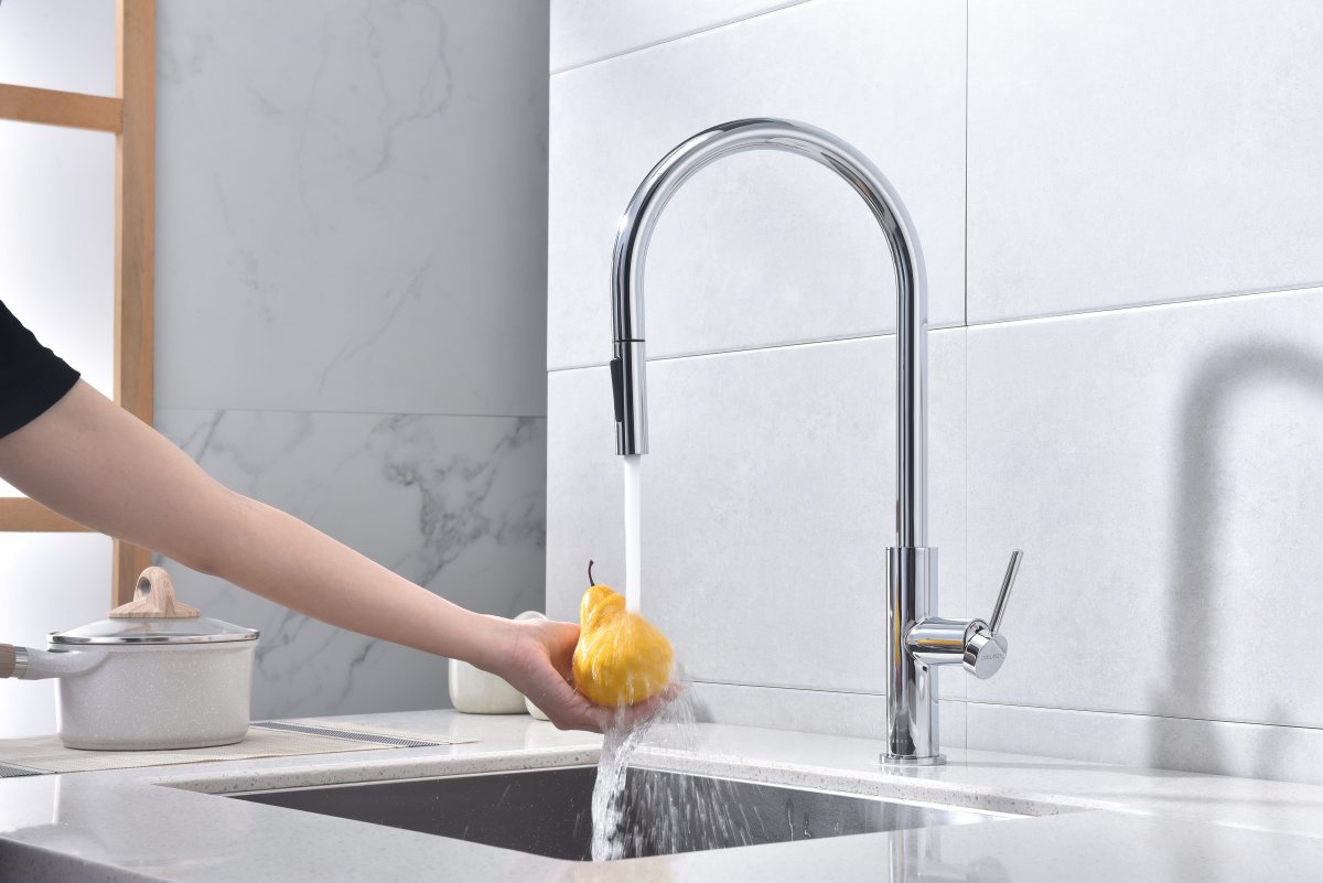 Смеситель для кухни Paulmark SENSO, хром, Se215180-CR