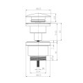 Донный клапан Lemark LM8500B