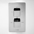 Термостатический смеситель для ванны и душа WasserKraft Alme 1544 Thermo