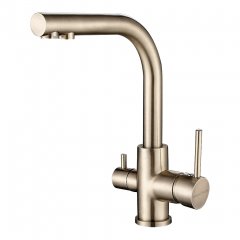 Смеситель для кухни Paulmark ESSEN, бронза, Es213011-BR