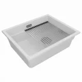 Мойка Paulmark LUMI-PRO 55 UNI, белый, 550х450мм, LU-PRO 55-WH