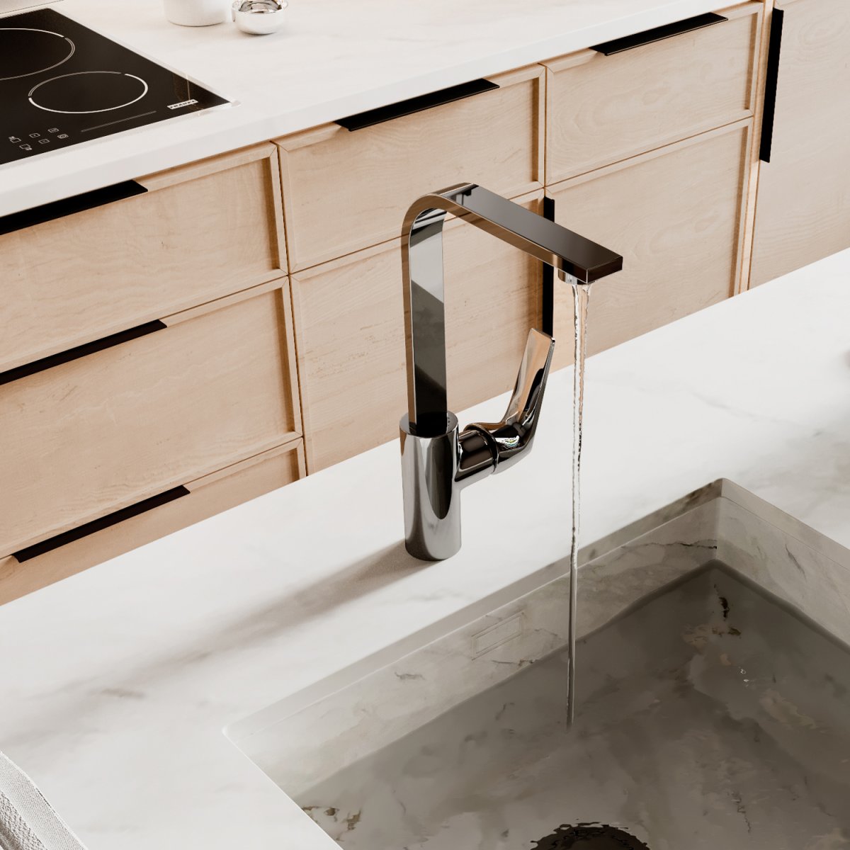Смеситель для кухни WasserKraft Neime 1907