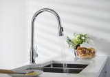 Смеситель для кухни с выдвижным изливом и режимом душ TIMO Saona 2336/00FL, хром