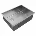Мойка кухонная Paulmark NEXT-SKEW 58-L UNI, брашированная сталь, 580х440мм, PM885844-L-BS