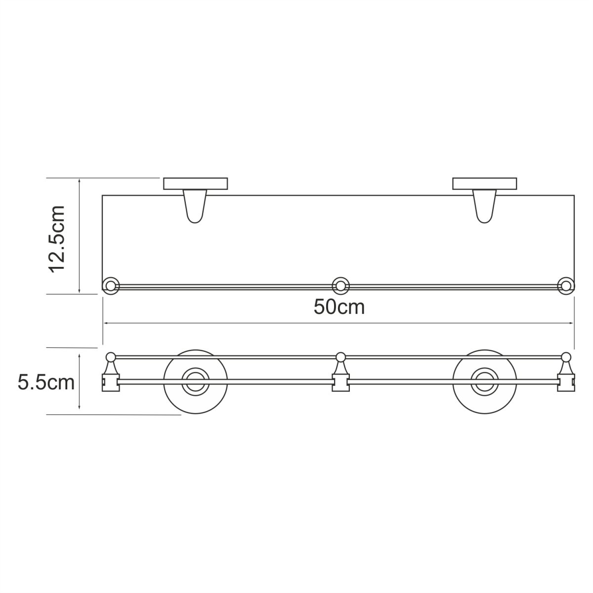 Полка WasserKraft 6244