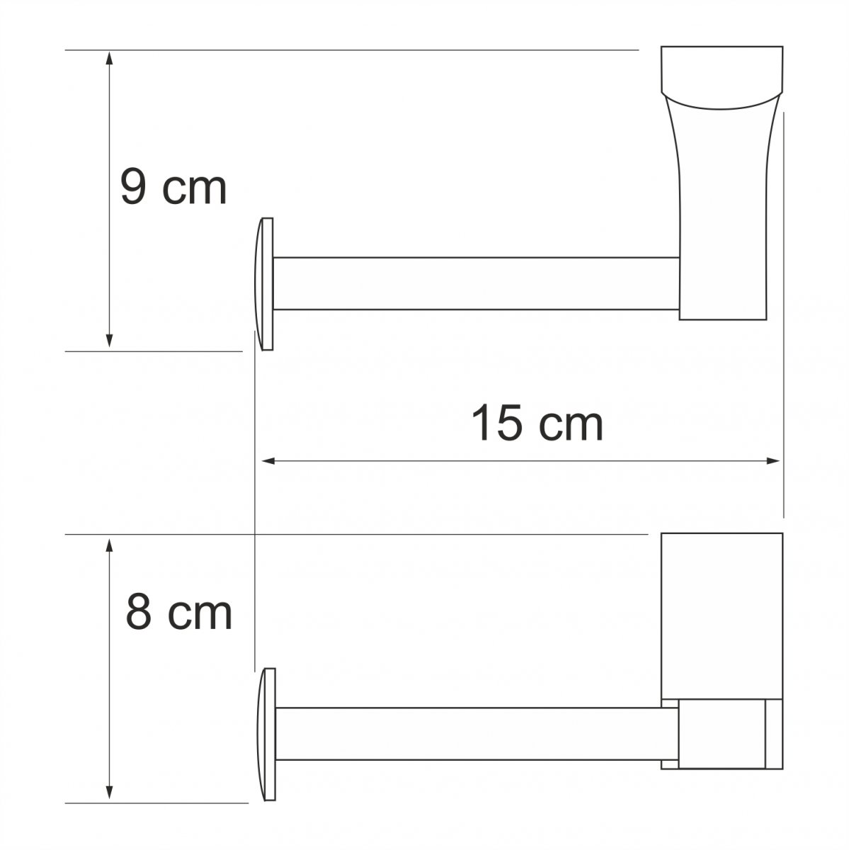 Держатель туалетной бумаги WasserKraft 5096W