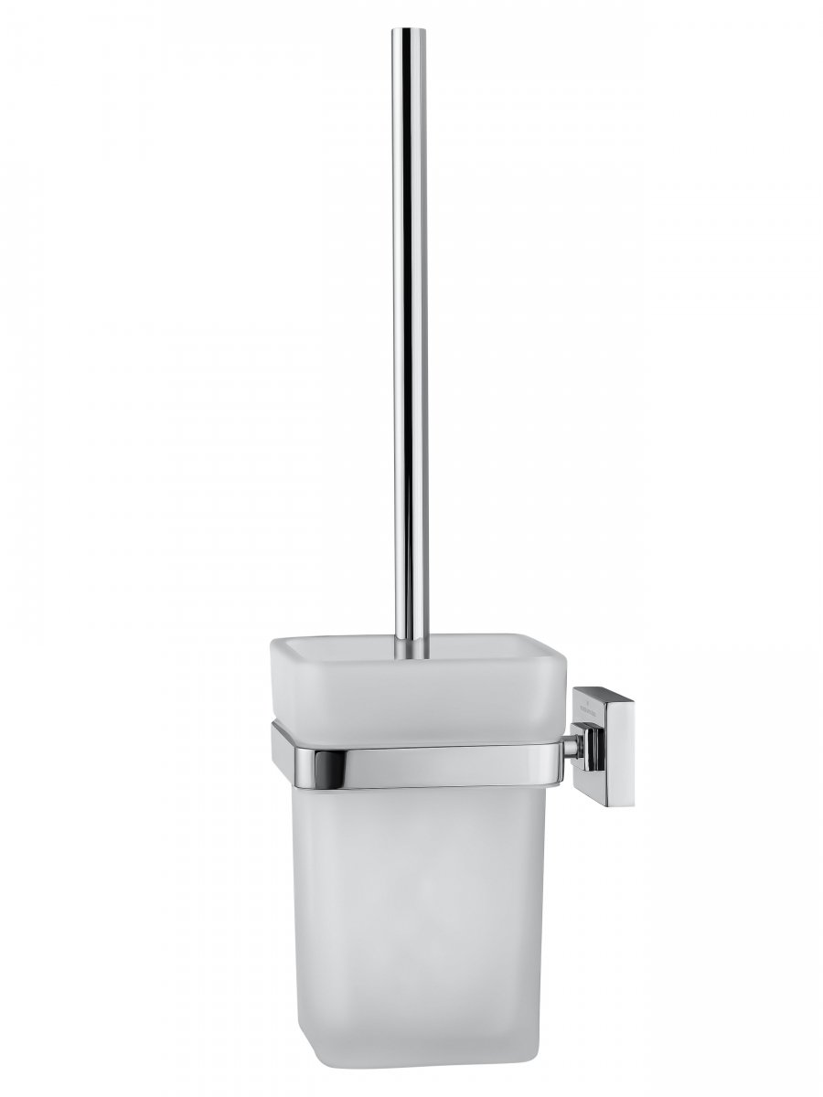 Туалетный ершик в комплекте WONZON & WOGHAND FLAT, Хром (WW-9729)