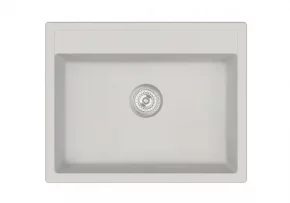Мойка кухонная Emar DMQ-1640.Q агат, белый