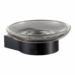 Мыльница с держателем WONZON & WOGHAND CARBON, Черный (WW-7722)