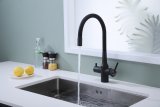 Смеситель для кухни Paulmark SALIX, антрацит, Sa213419-AN