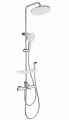 Душевая система с термостатом WONZON & WOGHAND SOLID, Хром (WW-C3011-A1-CR)