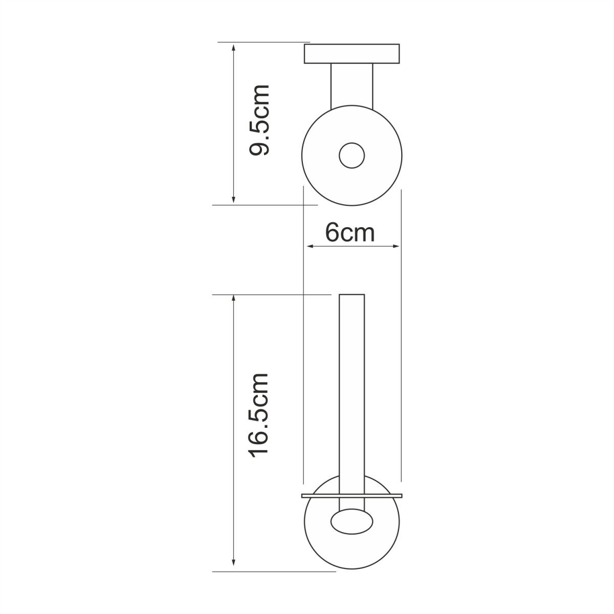 Держатель туалетной бумаги WasserKraft 6297