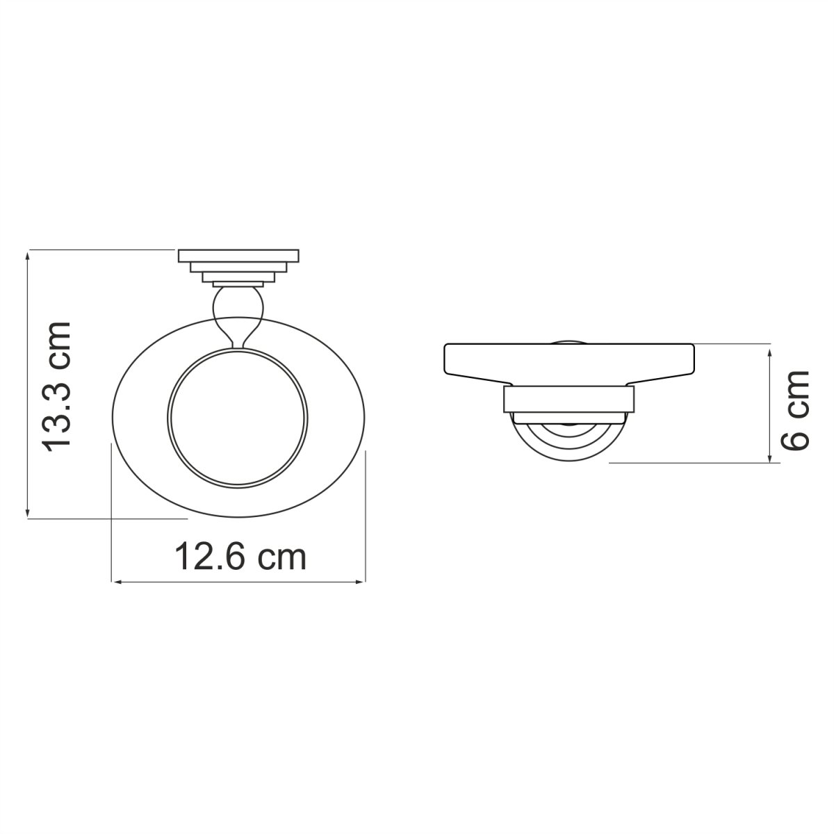 Мыльница WasserKraft 7029