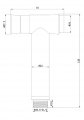 Гигиеническая лейка ALTROBAGNO BS 060202 Cr
