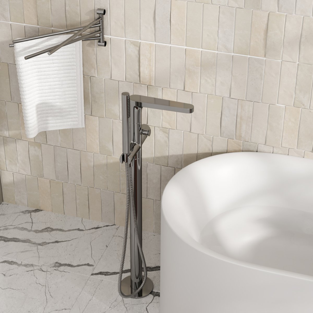 Смеситель для ванны и душа WasserKraft 4621