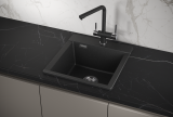 Мойка кухонная Granula ESTETICA ES-4701, ЧЁРНЫЙ