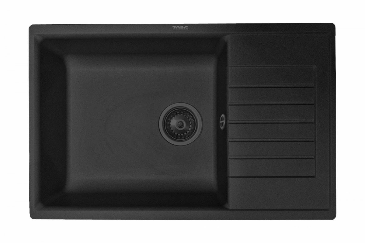 Мойка кухонная Zorg GR 780 BLACK GRAFIT
