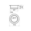 Сменная горловина для измельчителя Nagare Slim Omoikiri NA-02 LG