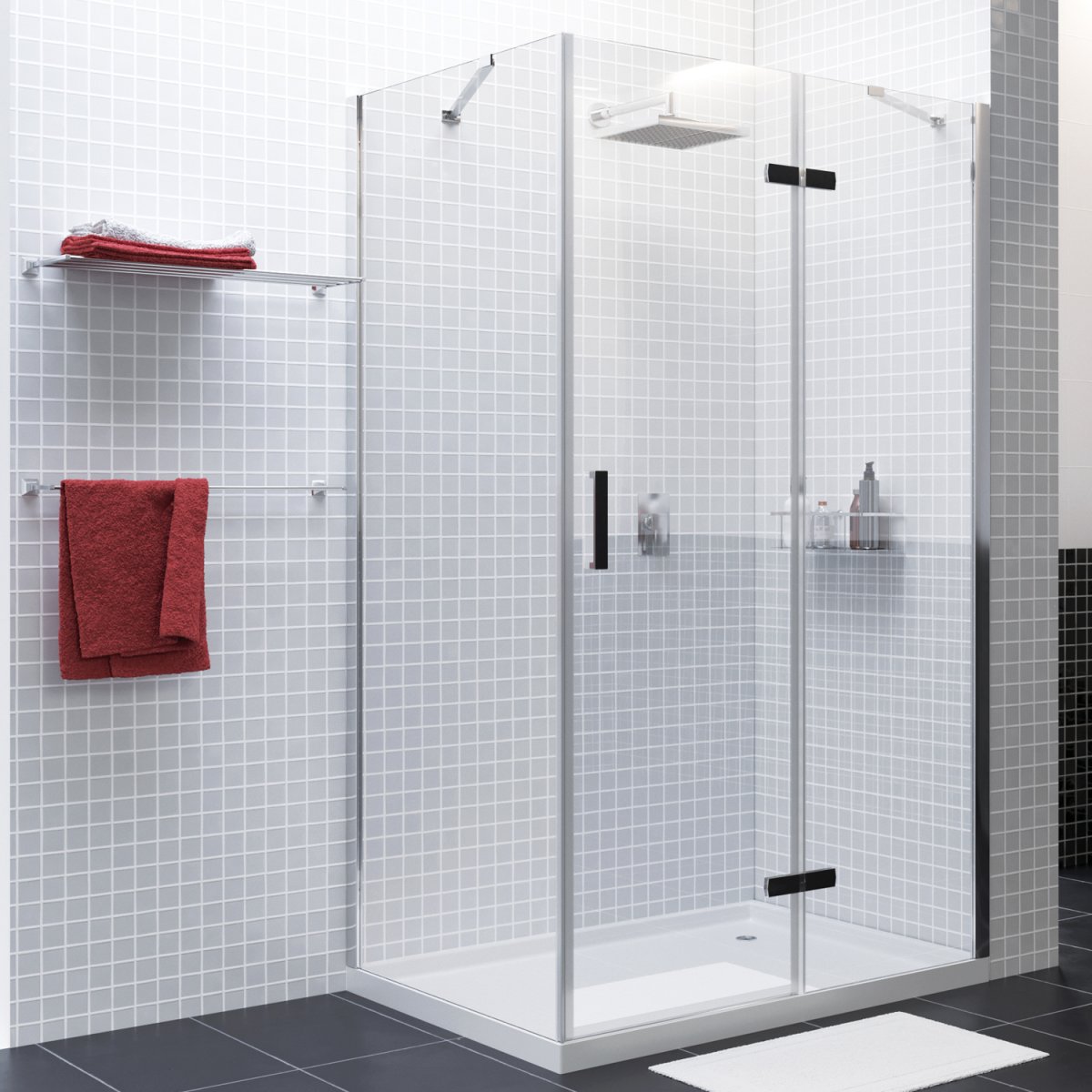 Душевой уголок WasserKraft 10H06RBLACK