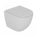 Унитаз подвесной безободковый D&K Matrix DT1396016, белый