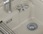 Мойка для кухни Granula Kitchen Space Rinzer 5807R креман, 58х52 см, прямоугольная