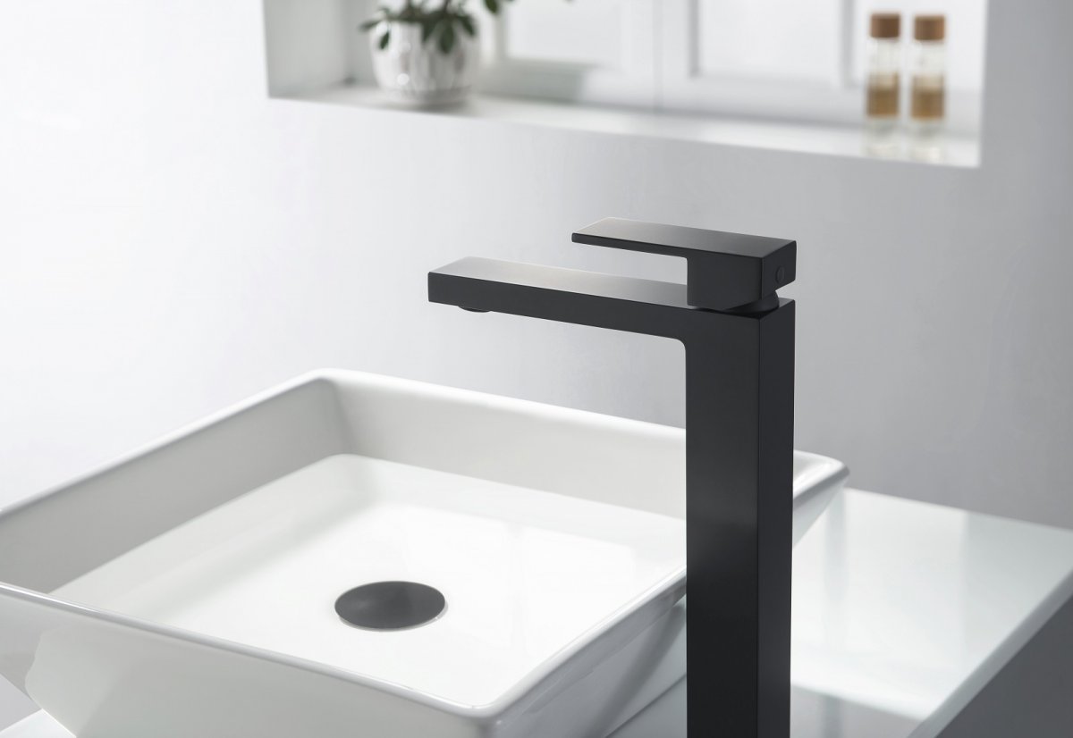 Смеситель для раковины TIMO Selene 3061/03F, черный