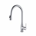 Смеситель для кухни с выдвижным изливом и режимом душ TIMO Saona 2336/00FL, хром