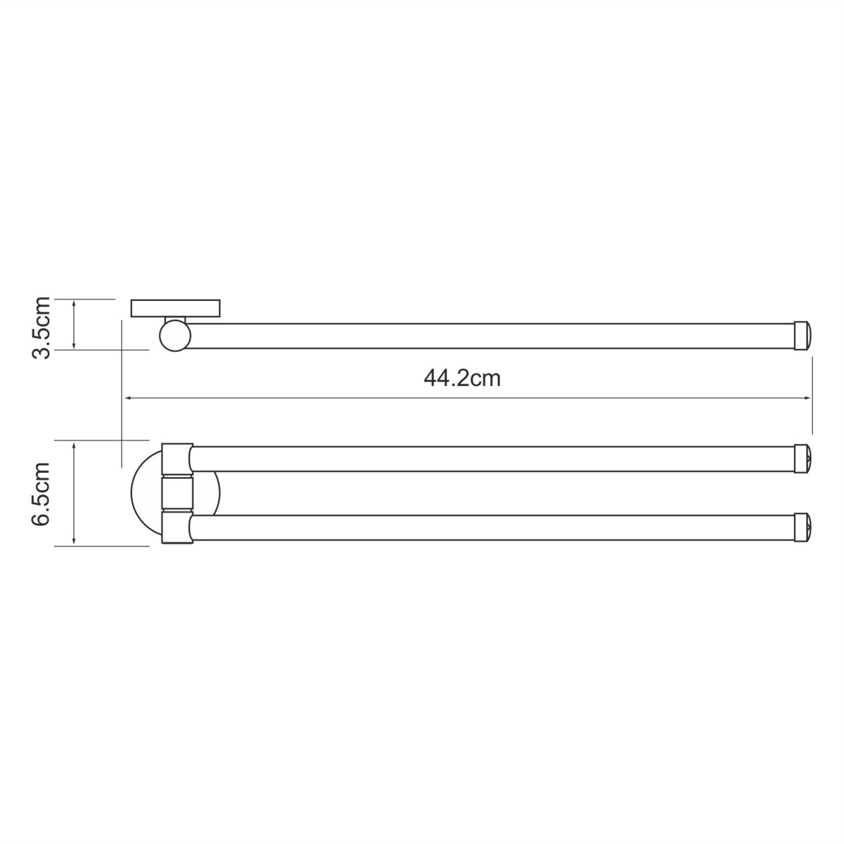 Держатель полотенец WasserKraft 6231