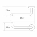 Держатель туалетной бумаги WasserKraft 6296