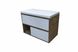 Комплект мебели ESTET Monaco Wood 900х480 подвесной 2 ящика (ШхГхВ) 898х476х607