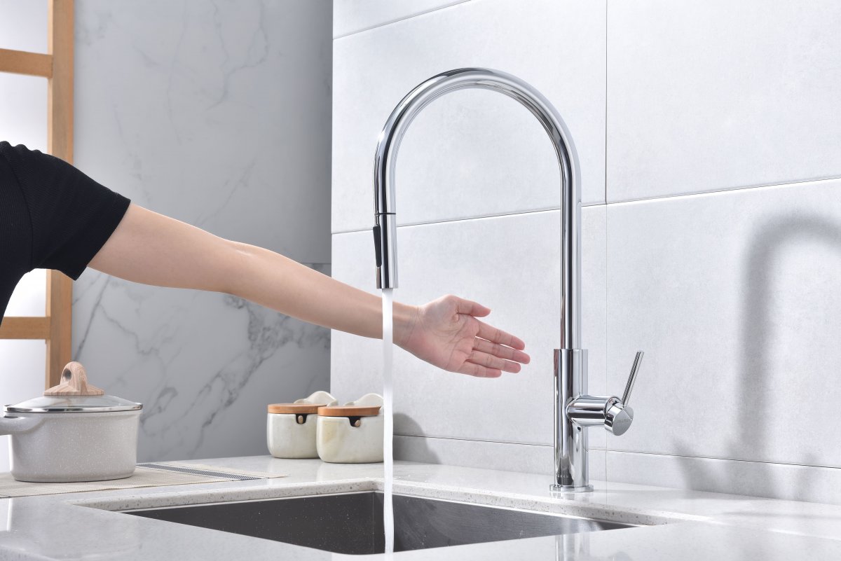 Смеситель для кухни Paulmark SENSO, хром, Se215180-CR