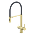 Смеситель для кухни с гибким изливом ALTROBAGNO Флуссо (Flusso) 050202 BG
