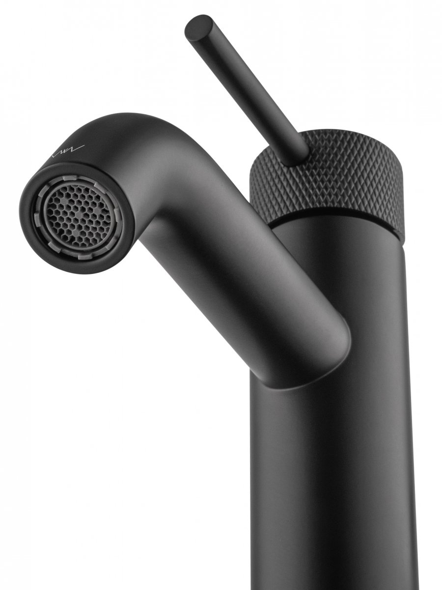 Смеситель для раковины WONZON & WOGHAND, Черный матовый (WW-H1061-MB)