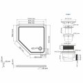 Душевой поддон WasserKraft 26T38