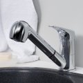 Смеситель для кухни WasserKraft с выдвижной лейкой Oder 6365