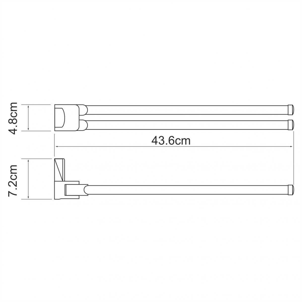 Держатель полотенец WasserKraft 5031W