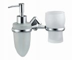 Держатель стакана и дозатора (блистер), хром WasserKraft 1189