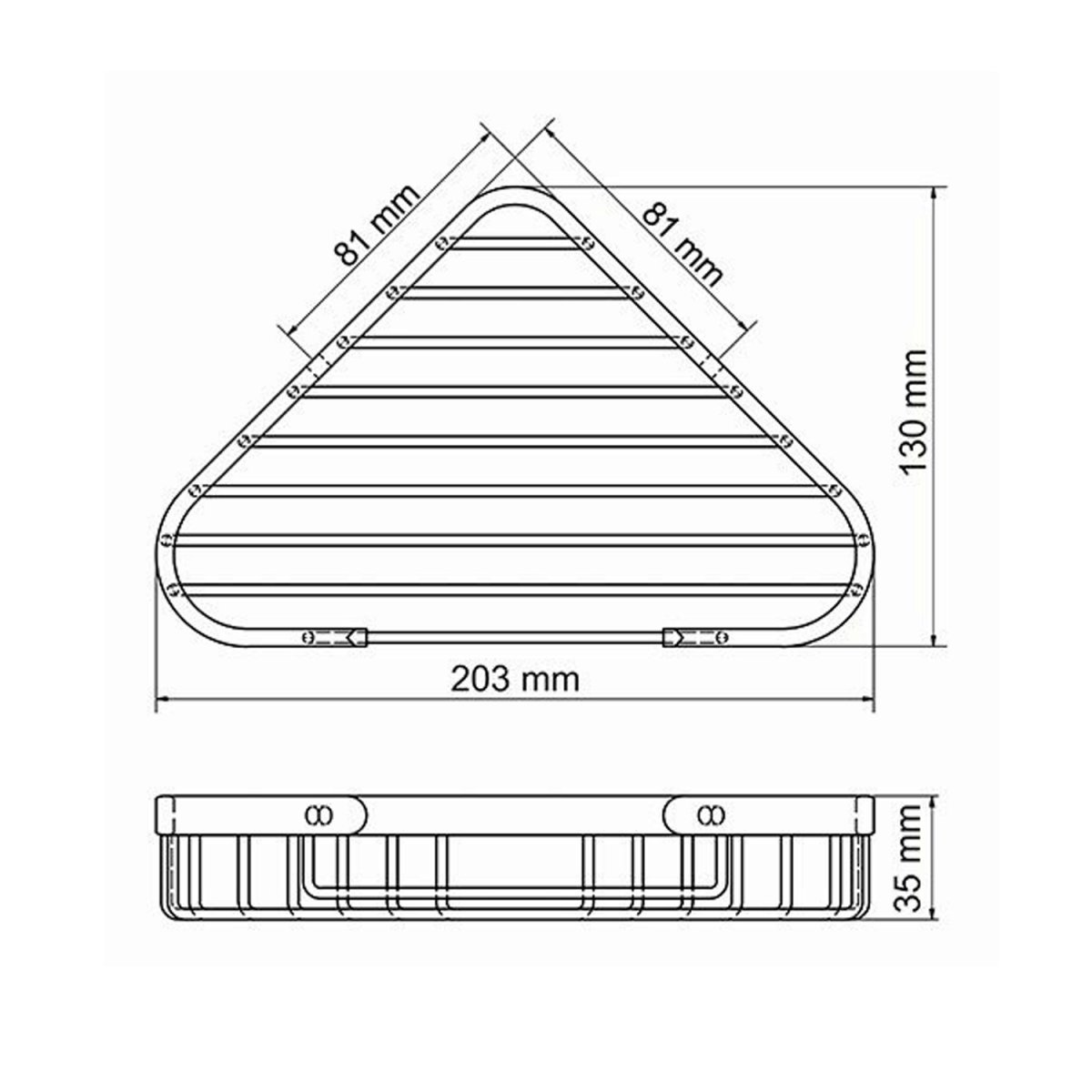 Полка WasserKraft 733PB