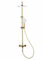 Душевая система WONZON & WOGHAND CLICK, Брашированное золото (WW-N3S962-BG)