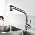 Смеситель для кухни WasserKraft с выдвижной лейкой Wern 4266