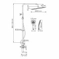 Душевая система Wasserkraft A166.117.101.087.CH
