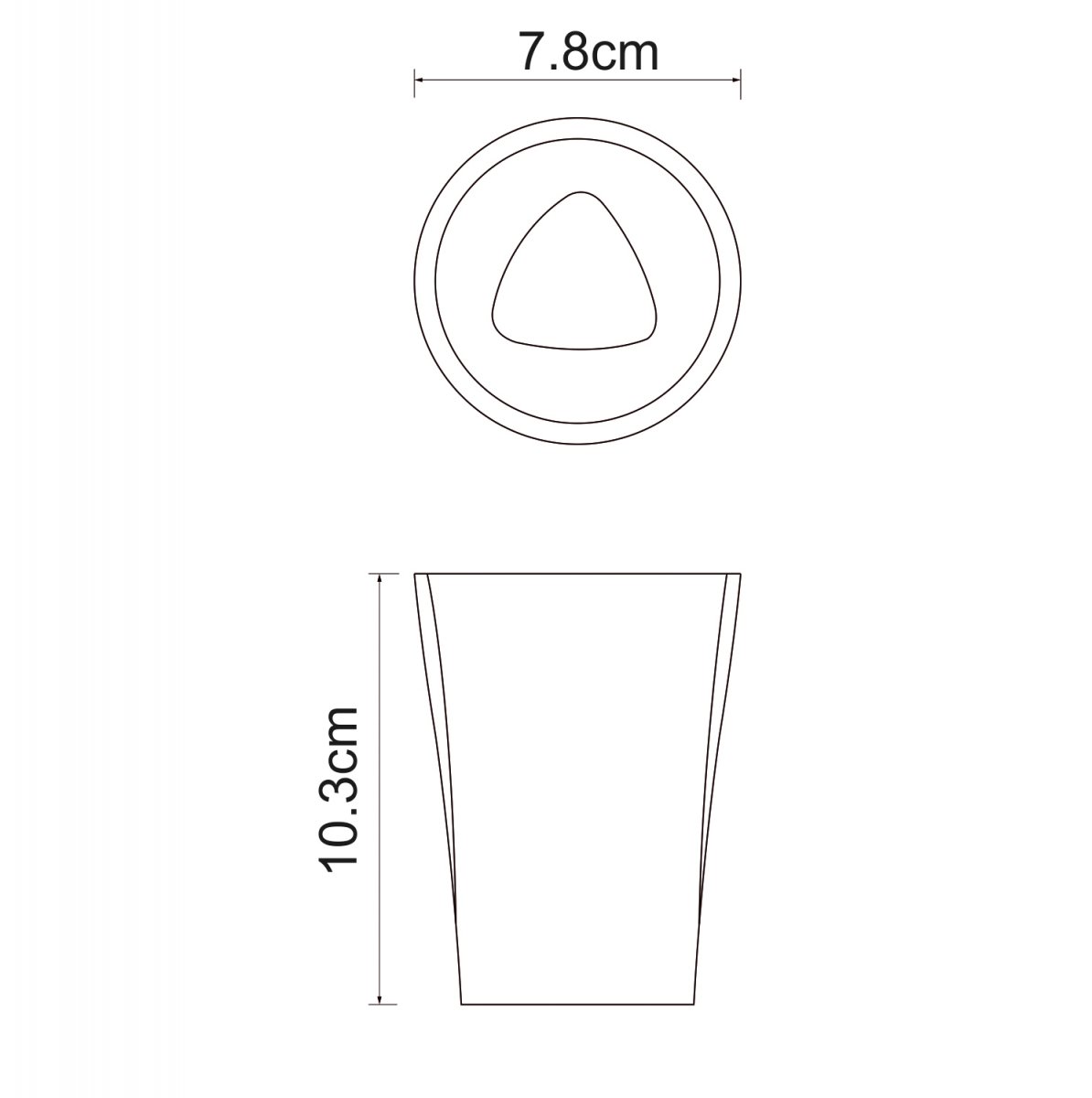 WasserKRAFT Ohre K-37728 Стакан для зубных щеток
