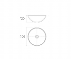 Раковина чаша Bronze de Luxe Persia 2008, белый