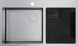 Кухонная Мойка Omoikiri Akisame 86-2-IN Side нержавеющая сталь, арт. 4997021
