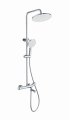 Душевая система с термостатом WONZON & WOGHAND T-1000, Хром (WW-B3057-A-CR)