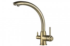 Смеситель Steel Hammer SH 699 BRONZE для кухонной мойки