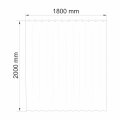 WasserKraft Ammer SC-70103 Шторка для ванной