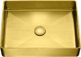 Раковина ALTROBAGNO Аккордо (Accordo) 001009 OrSp из нержавеющей стали