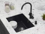 Смеситель для кухни Paulmark ESSEN, черный, Es213211-BLM
